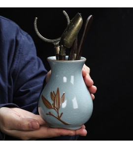 Chinese Ru kiln ceramic tea set gift